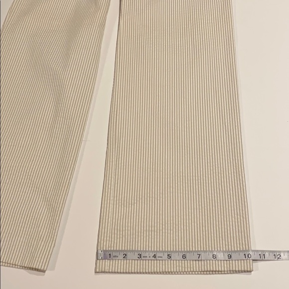 Gene Meyer SZ 8 Striped Flat Front Pants New D10 - Picture 11 of 14